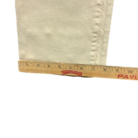 Veronica Beard Women 30 Carolina Skinny Kick-Flare Jeans Stone Khaki High Rise - Picture 15 of 16